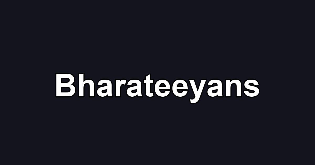 Bharateeyans
