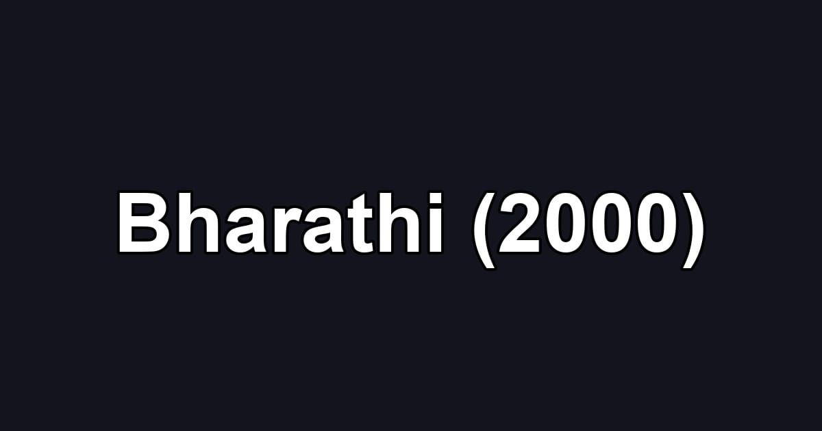 Bharathi (2000)