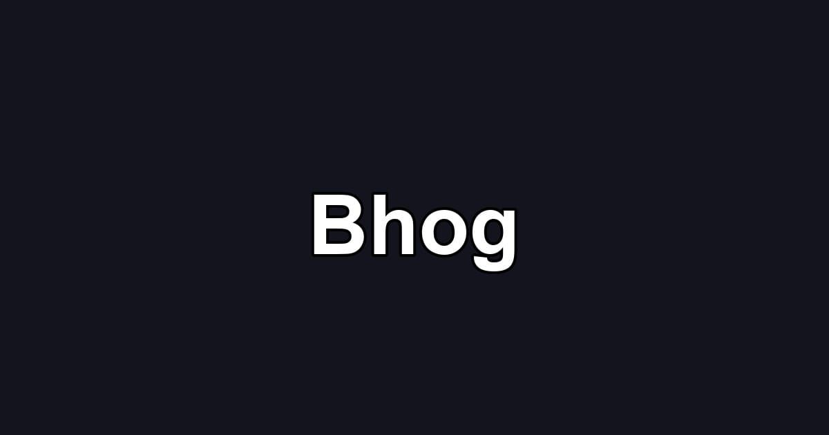 Bhog
