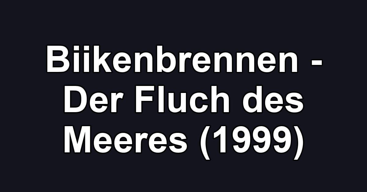 Biikenbrennen - Der Fluch des Meeres (1999)