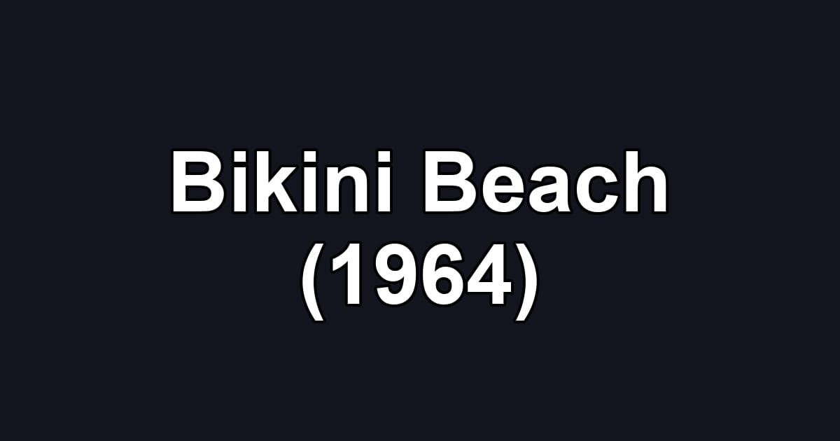 Bikini Beach (1964)