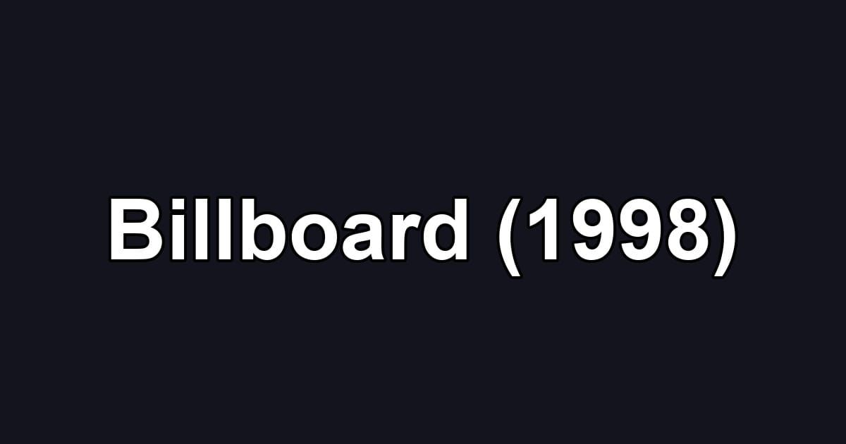 Billboard (1998)