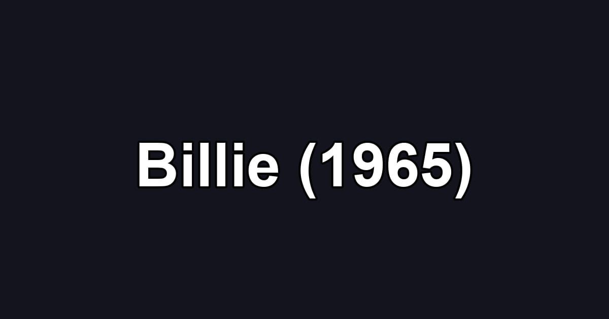 Billie (1965)