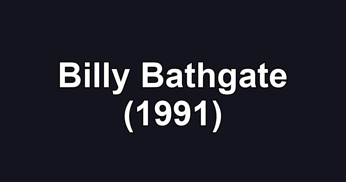 Billy Bathgate (1991)