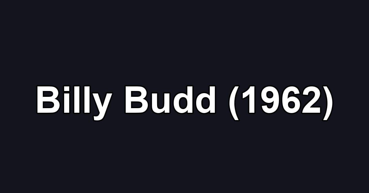 Billy Budd (1962)