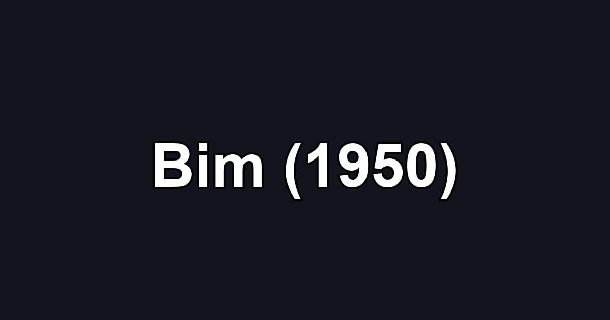 Bim (1950)