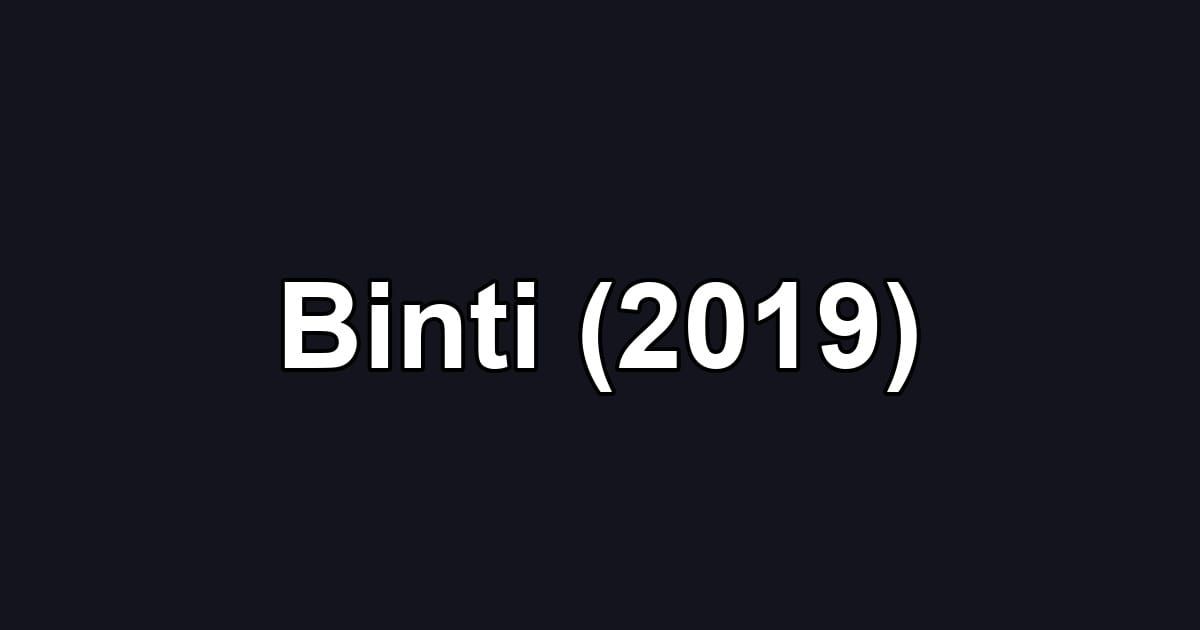 Binti (2019)