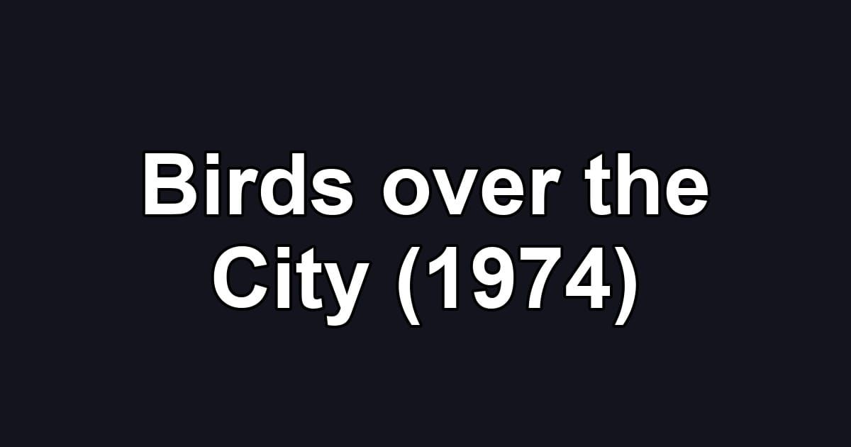 Birds over the City (1974)