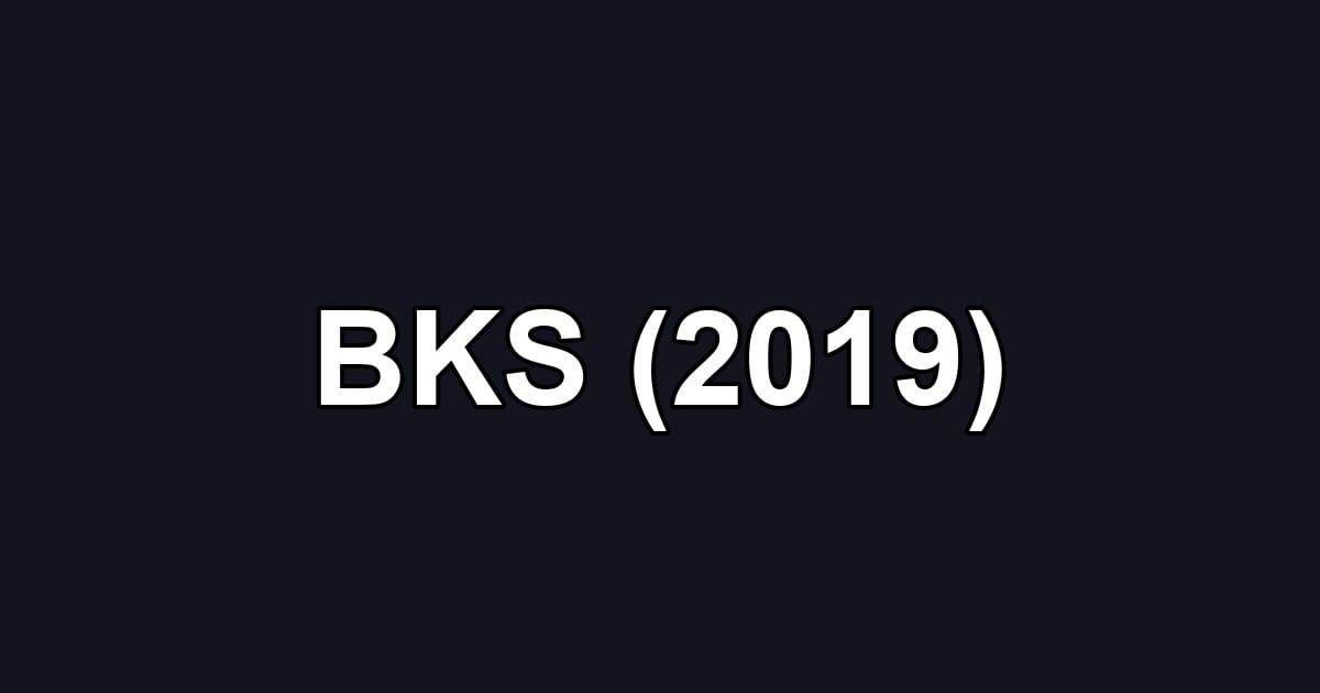 BKS (2019)