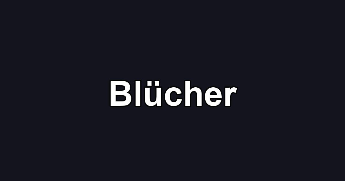 Blücher