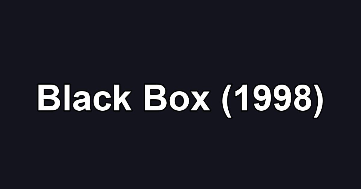 Black Box (1998)