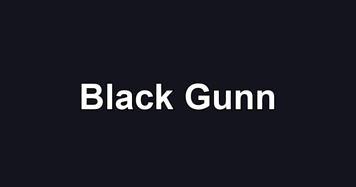 Black Gunn