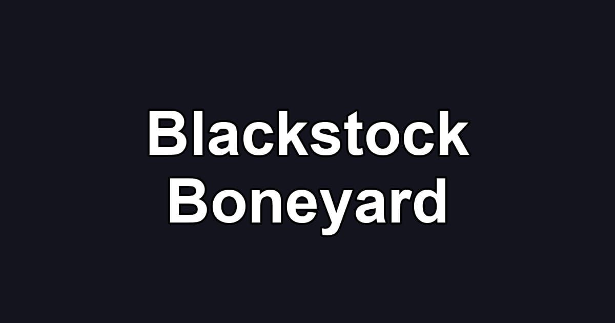 Blackstock Boneyard