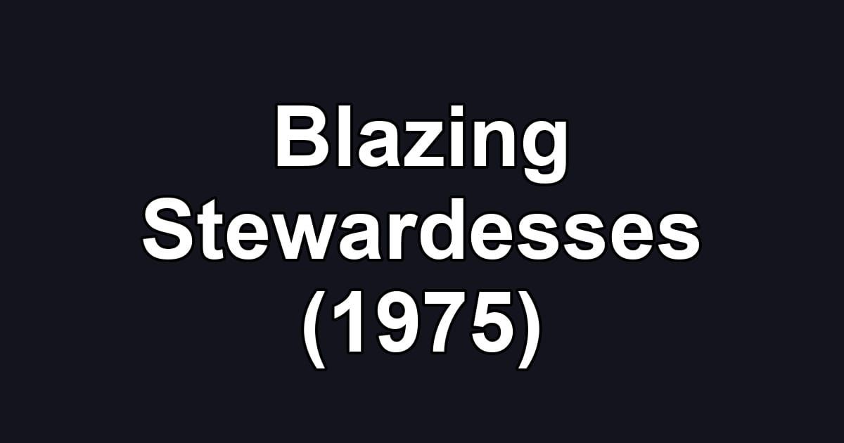 Blazing Stewardesses (1975)