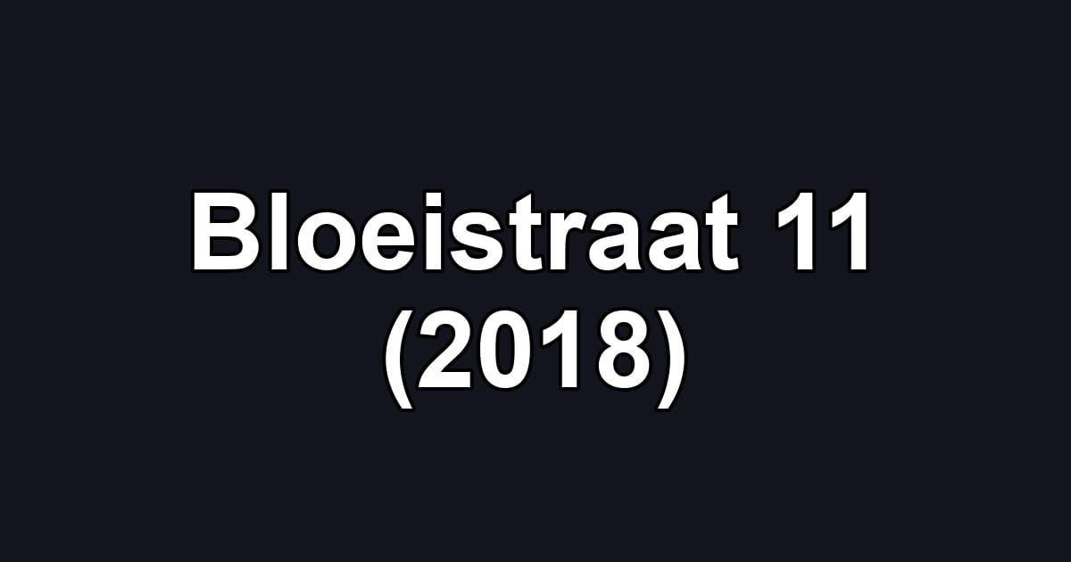 Bloeistraat 11 (2018)