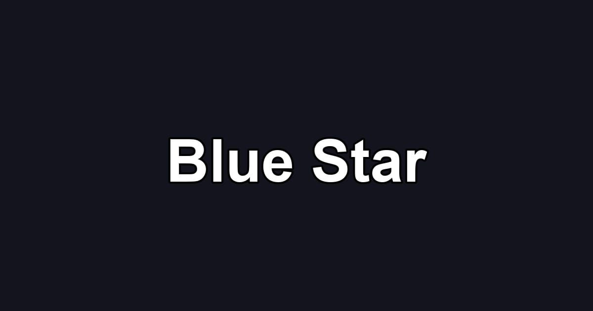 Blue Star
