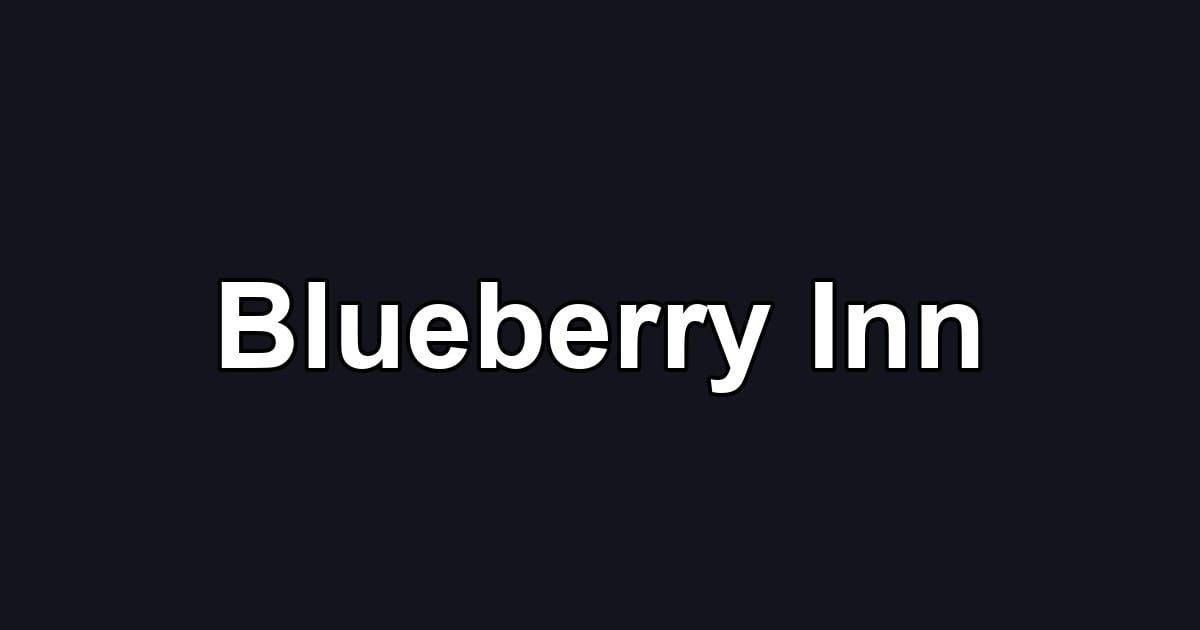 Blueberry Inn