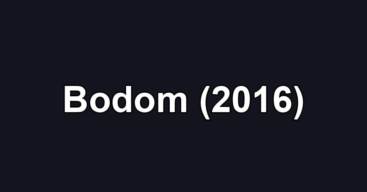 Bodom (2016)
