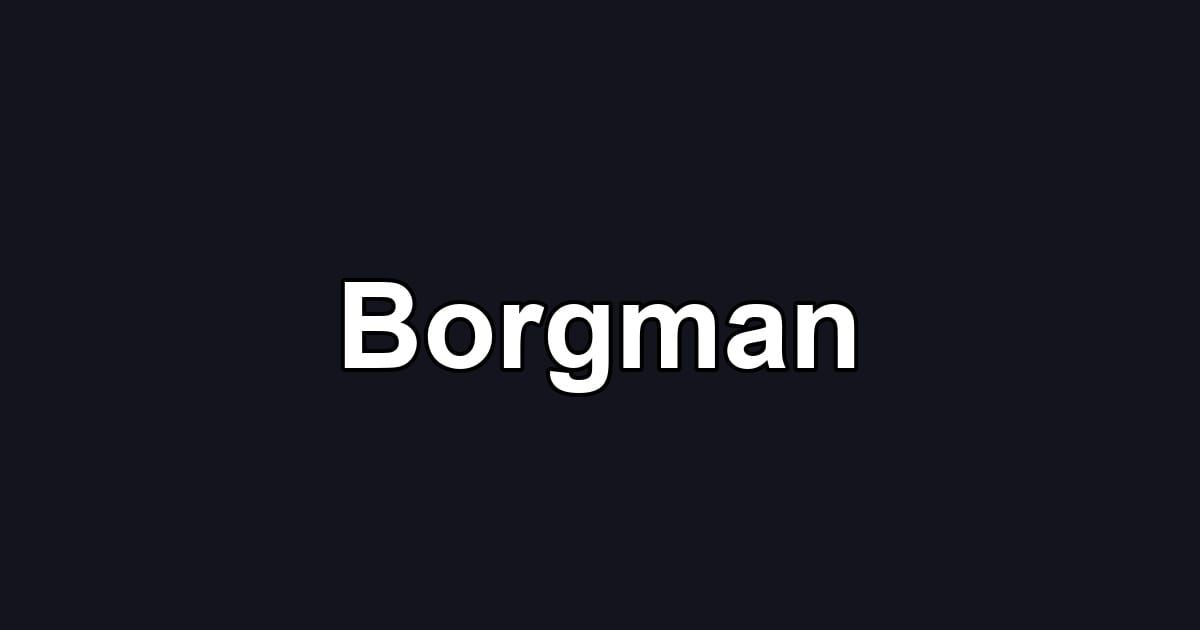 Borgman