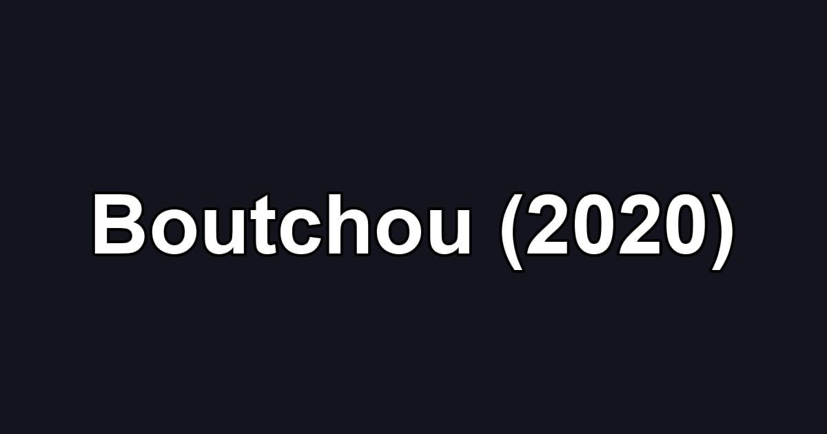 Boutchou (2020)