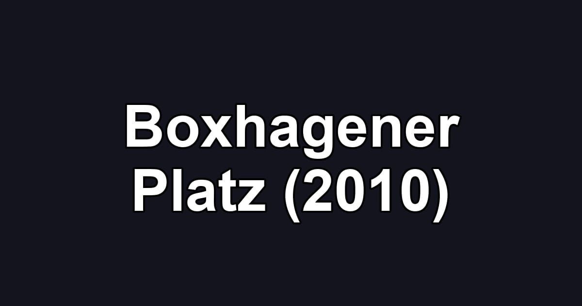 Boxhagener Platz (2010)