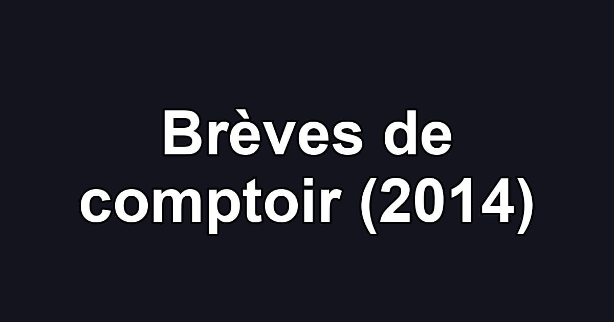 Brèves de comptoir (2014)