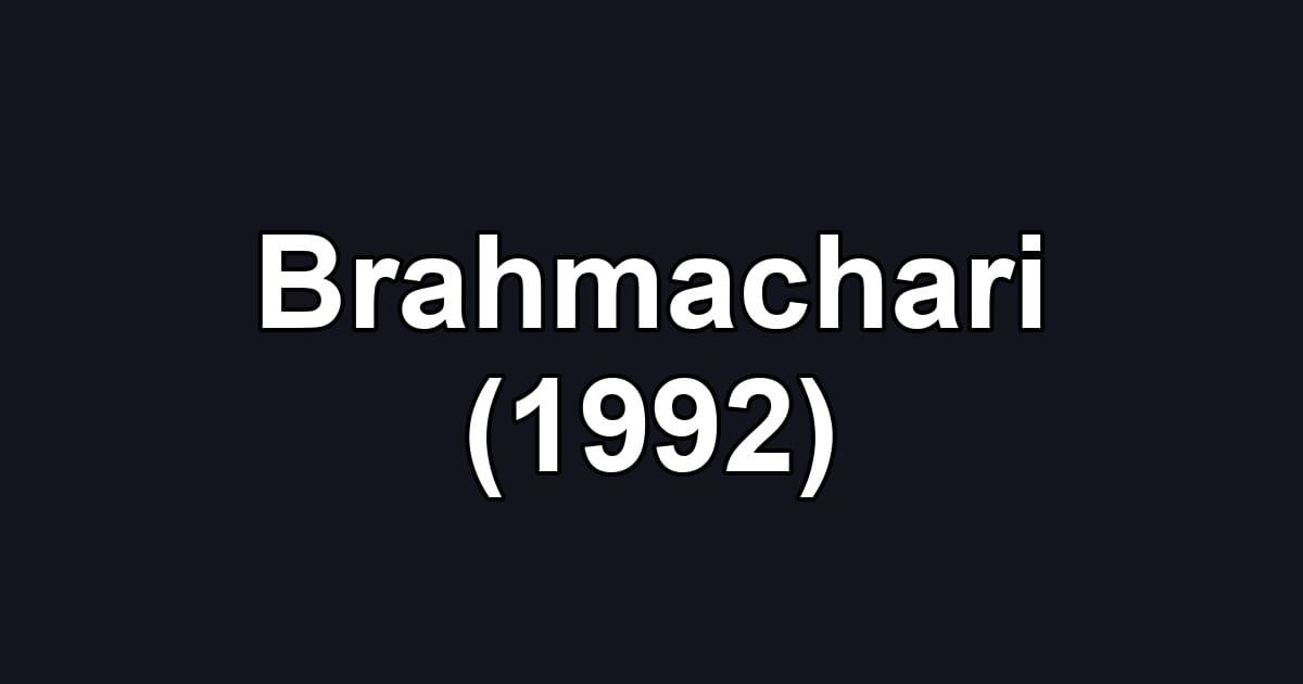 Brahmachari (1992)