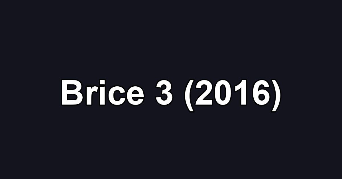 Brice 3 (2016)