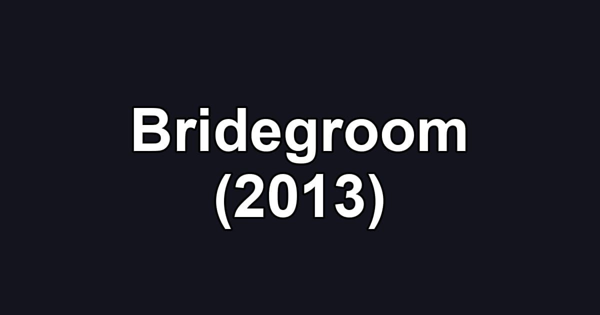 Bridegroom (2013)