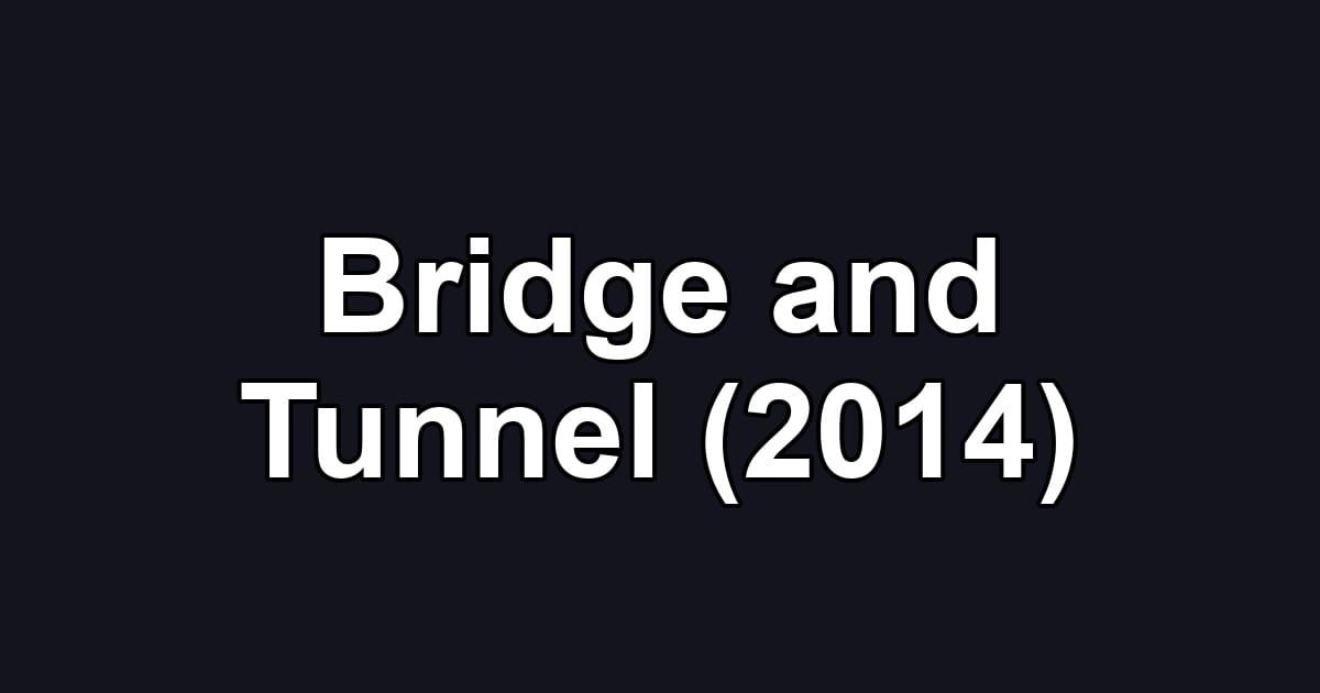 Bridge and Tunnel (2014)