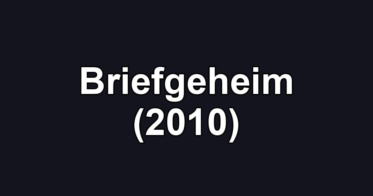 Briefgeheim (2010)