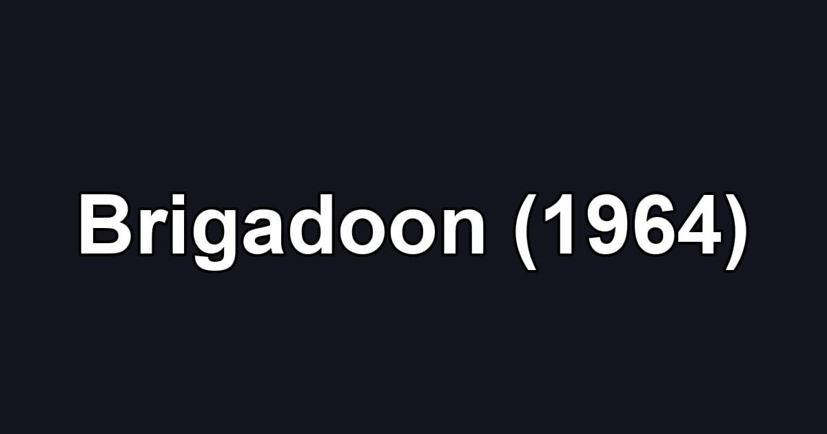Brigadoon (1964)