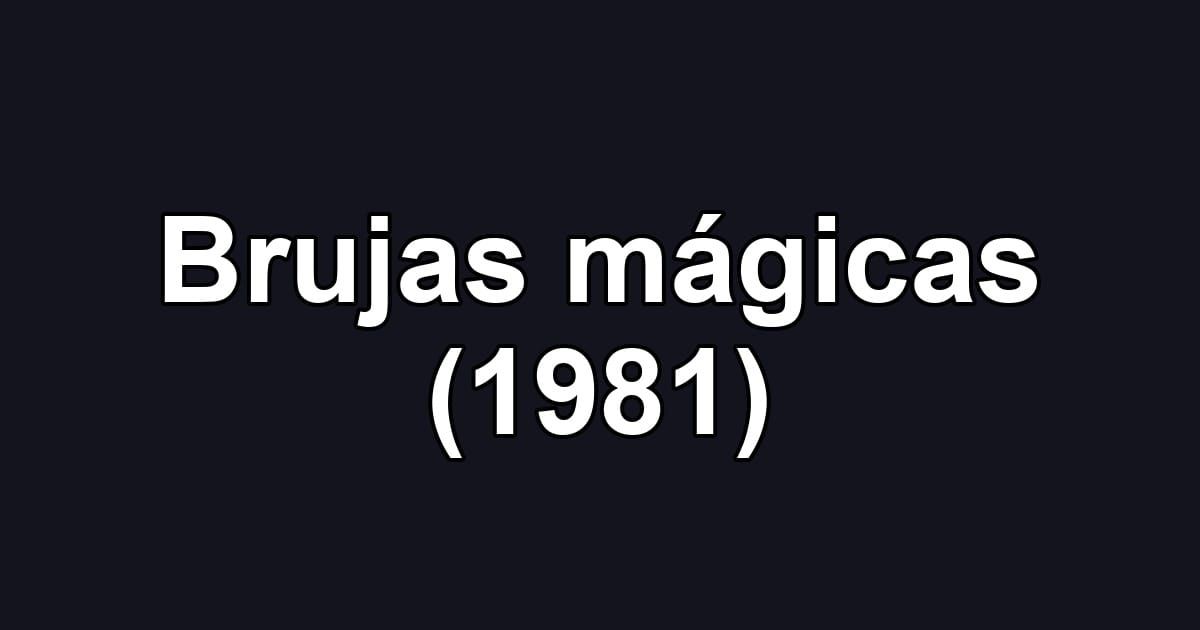 Brujas mágicas (1981)
