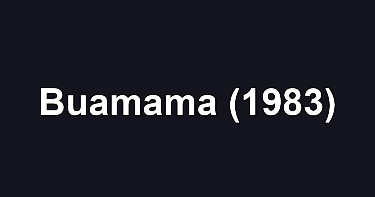 Buamama (1983)