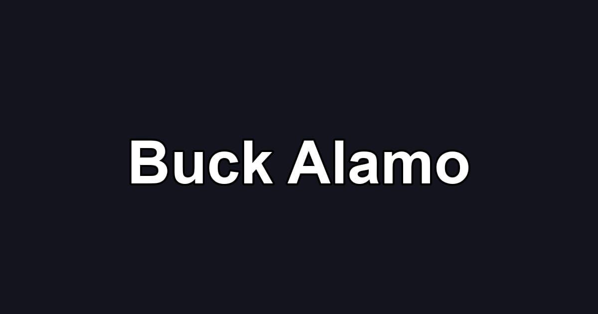 Buck Alamo