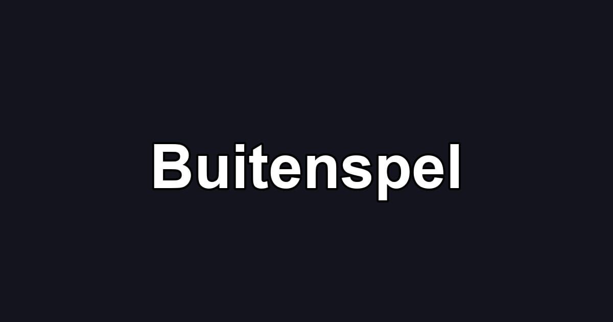 Buitenspel