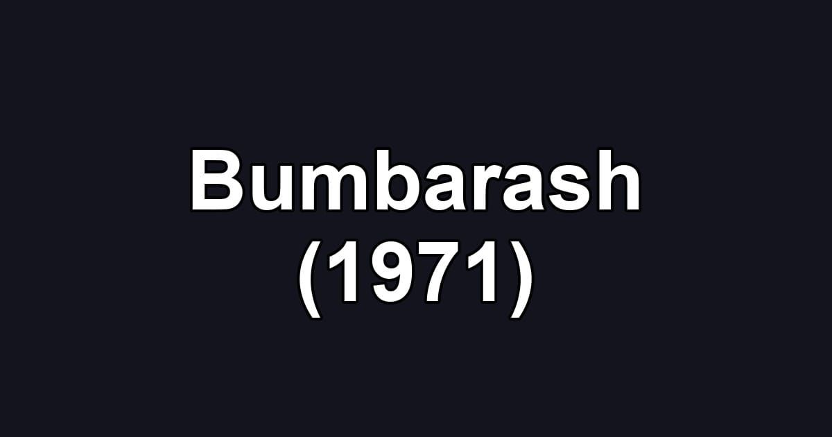 Bumbarash (1971)
