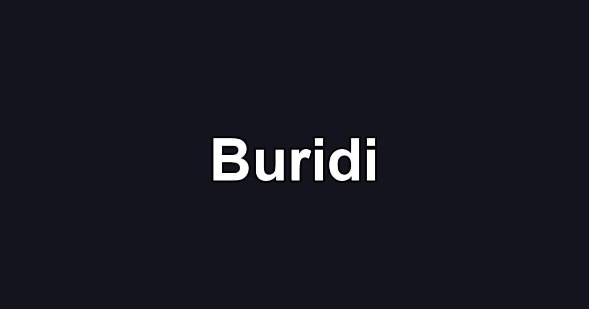 Buridi