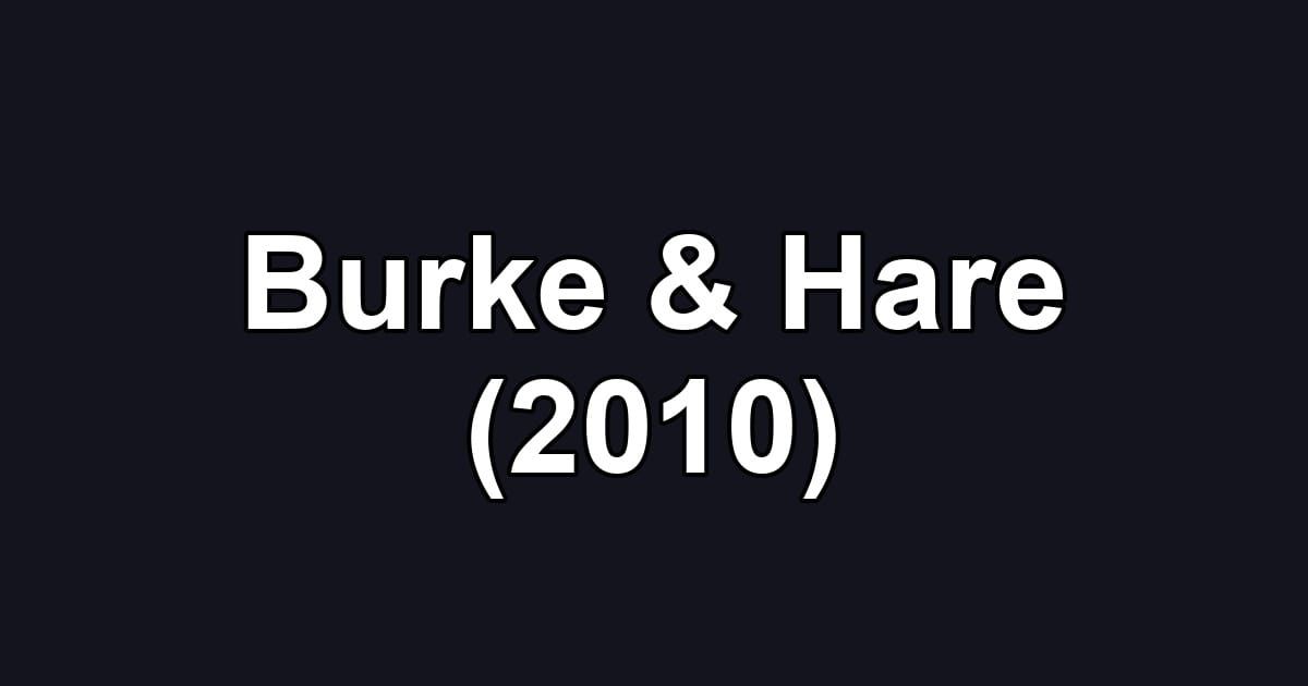 Burke & Hare (2010)