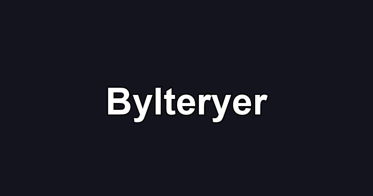 Bylteryer