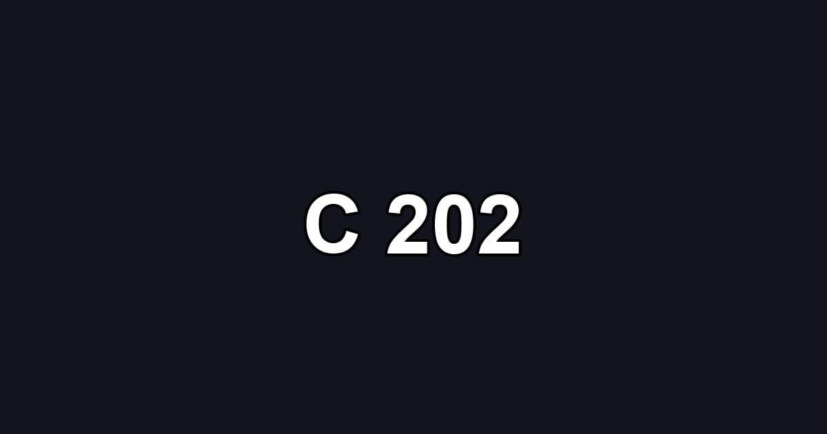 C 202