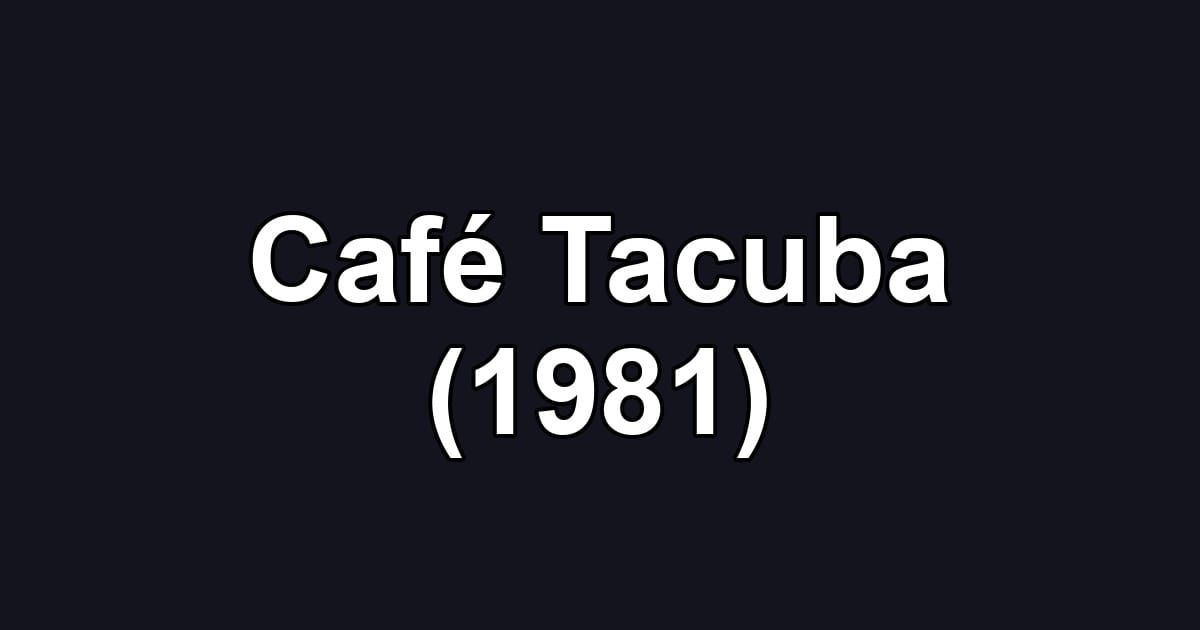 Café Tacuba (1981)