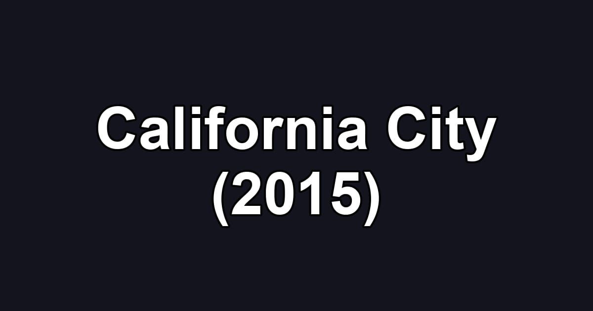 California City (2015)