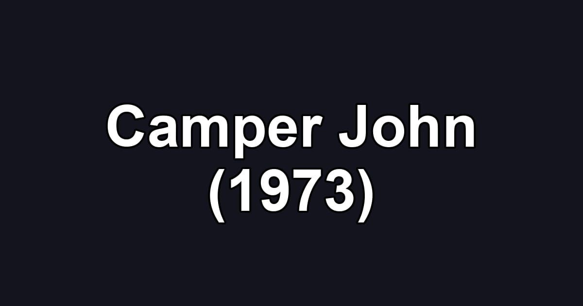 Camper John (1973)