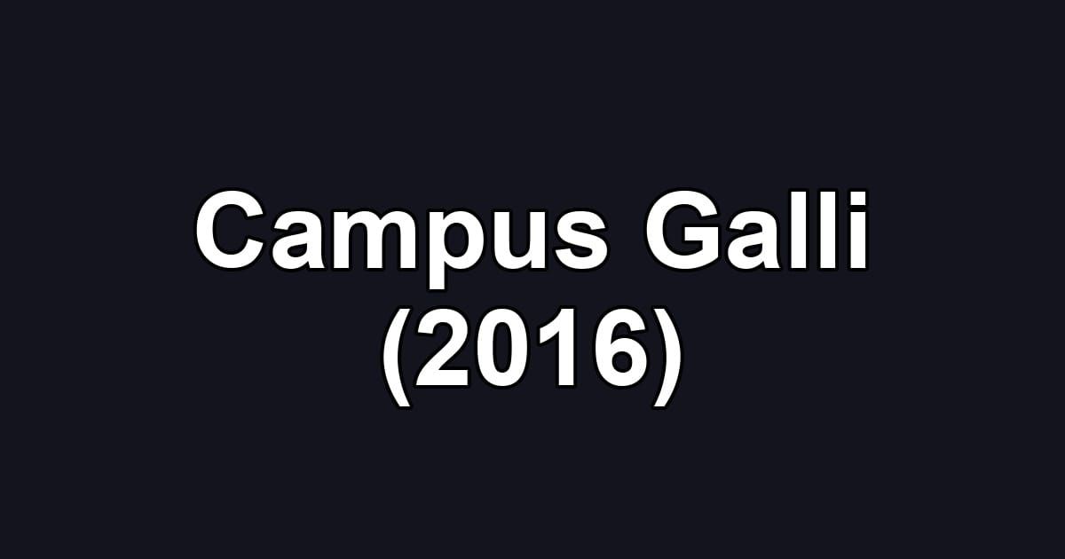 Campus Galli (2016)