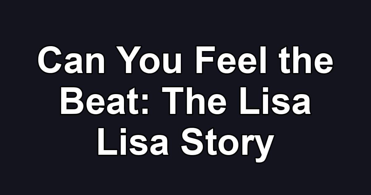 Can You Feel the Beat: The Lisa Lisa Story
