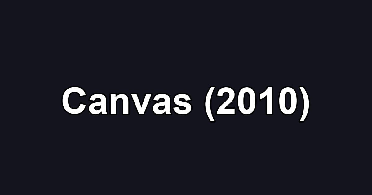Canvas (2010)
