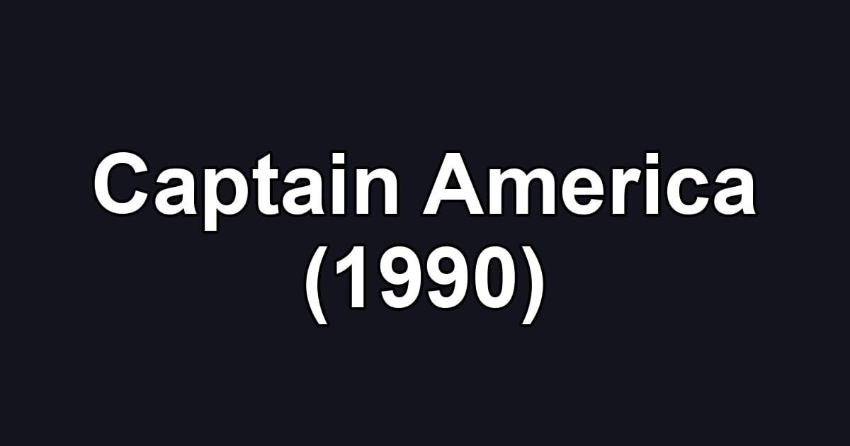 Captain America (1990)