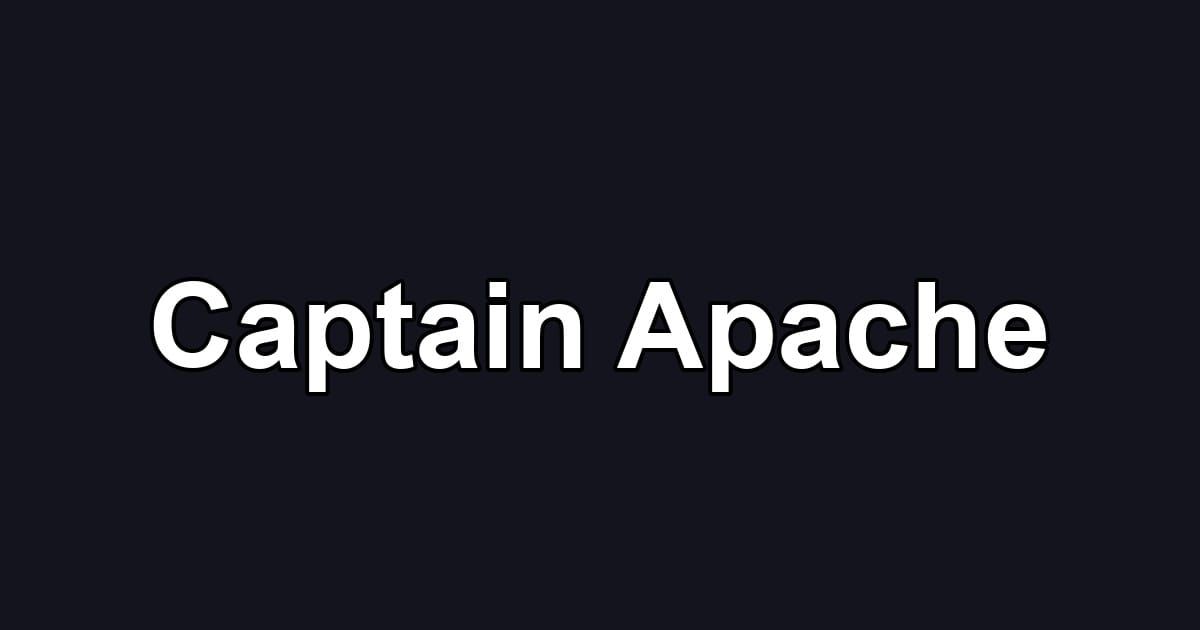 Captain Apache