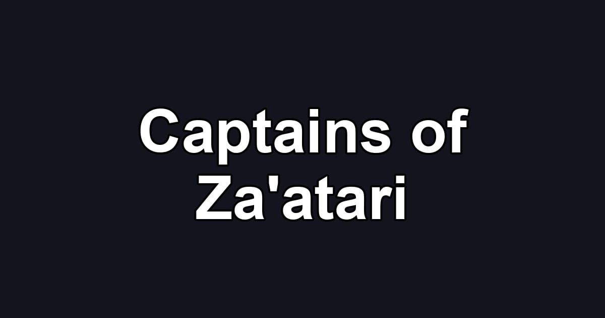 Captains of Za'atari